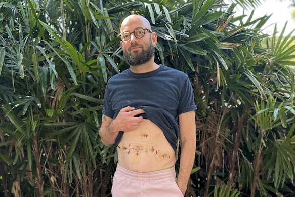 Forty-five-year-old Brisbane father-of-two Matt Granfield was diagnosed with prostate cancer in February 2025 after a routine blood test. 