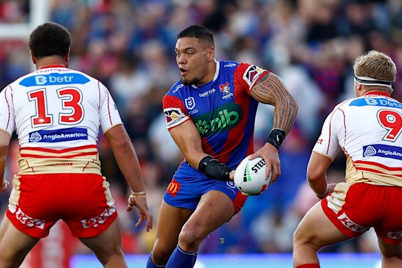 Leo Thompson is on his way to Belmore.