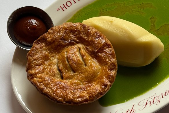 Pie floaters are only $25 on Tuesday nights at the North Fitzroy Arms.