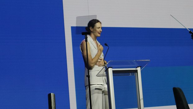 Australian athlete Cate Campbell said the new slogan is ‘all about heart’.