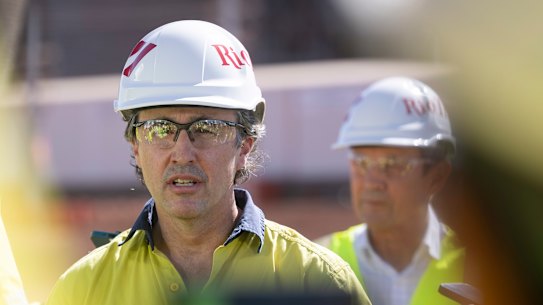 Rio Tinto Simon Trott told investors he intends to reduce costs at the global resources company.