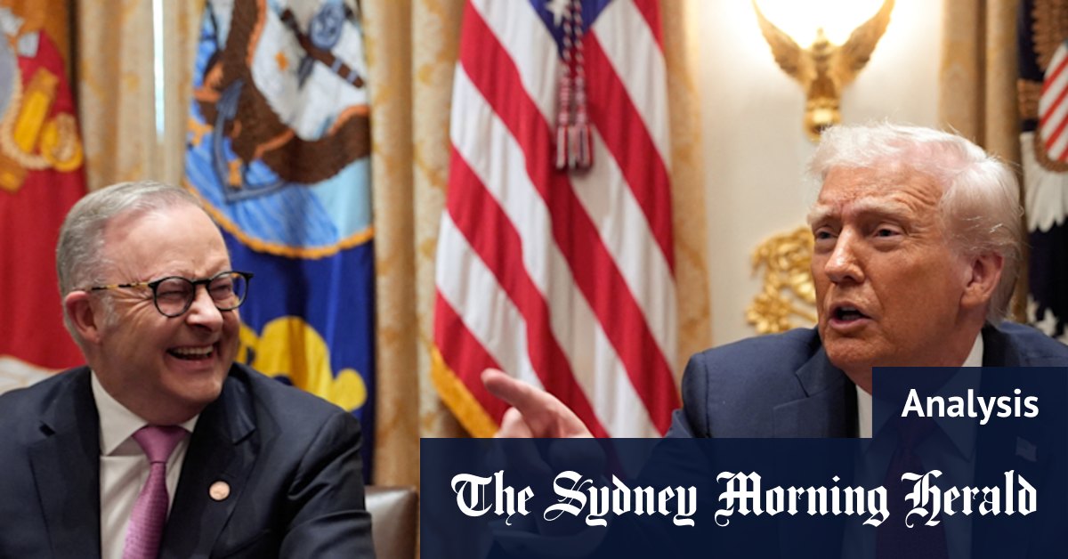 Australian PM seals landmark deals and navigates awkward moments in Washington