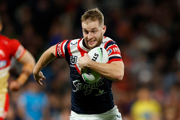 Sam Walker returns for the Roosters tonight.