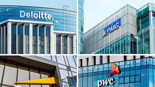 Consulting firms could be broken up under one model being considered by the government.