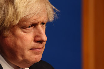 Le Premier ministre britannique Boris Johnson.