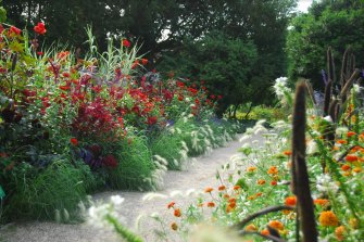 Hermannshof garden in Weinheim, Germany.