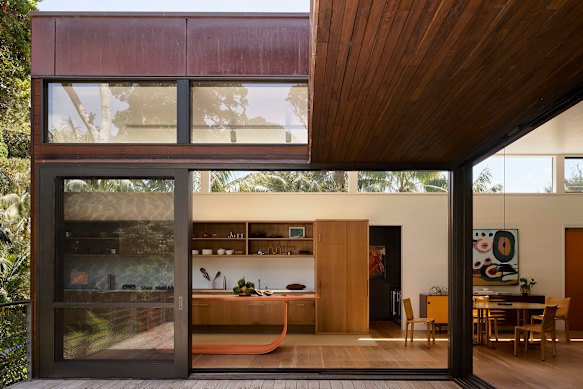 The airy design of Island House.