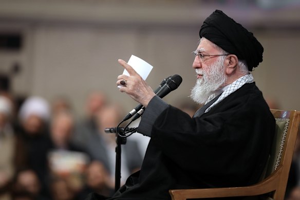 Iranian Supreme Leader Ayatollah Ali Khamenei has spoken out about the US president. 