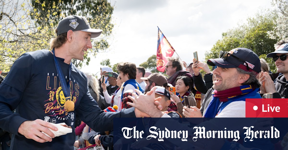 Brisbane Lions toast of the town, Geelong Cats commiserate