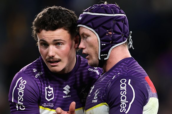 Jonah Pezet and Harry Grant at the Storm in 2025.