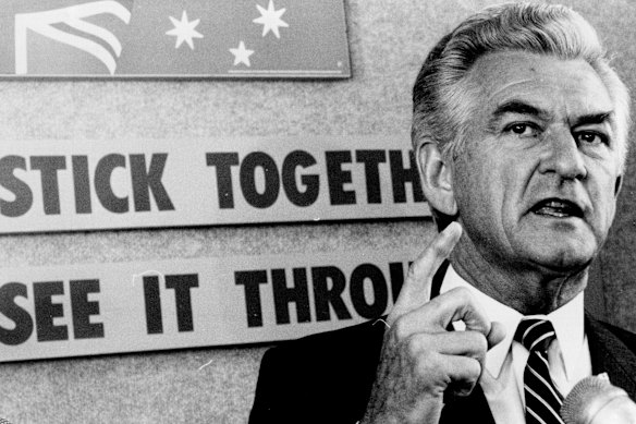 A successful prime minister, such as Robert James Lee Hawke, is known as “Hawkie”.