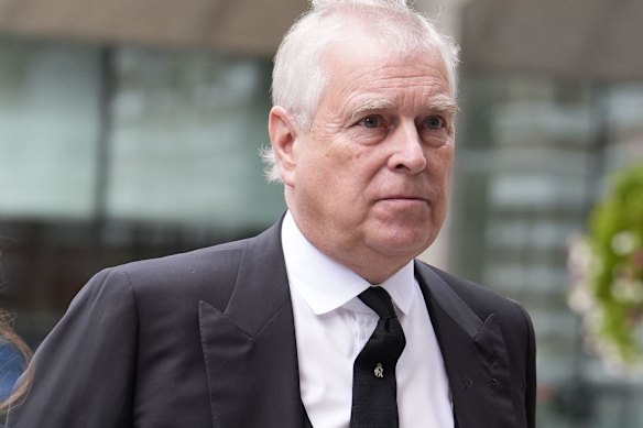 Prince Andrew.