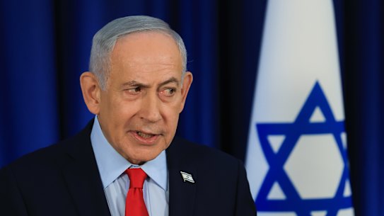 Israeli Prime Minister Benjamin Netanyahu.