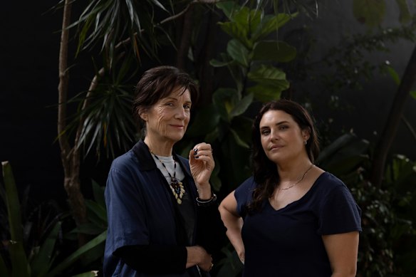 Harriet Walter and Morganna Reilly in Playing Gracie Darling.