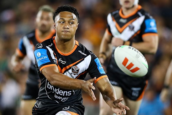 Latu Fainu is back on the bench for the Tigers.
