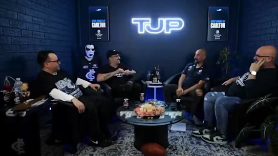 ‘The Jumper Punch’, an unofficial Carlton fan podcast. 