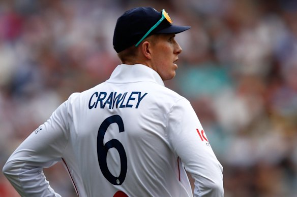 Zak Crawley had an absolute nightmare in Perth – ducks in each innings.