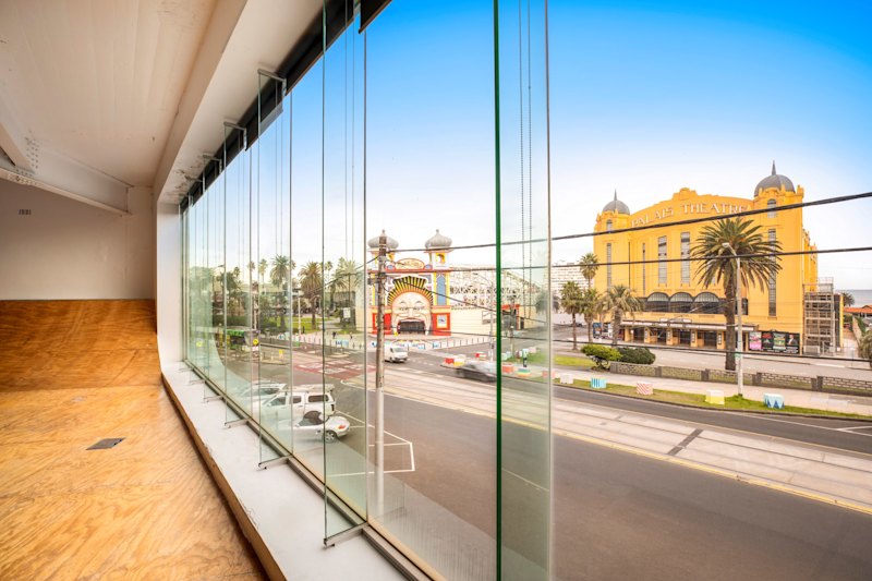 Looking out from 24 The Esplanade.