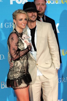Britney Spears and Kevin Federline in 2004.