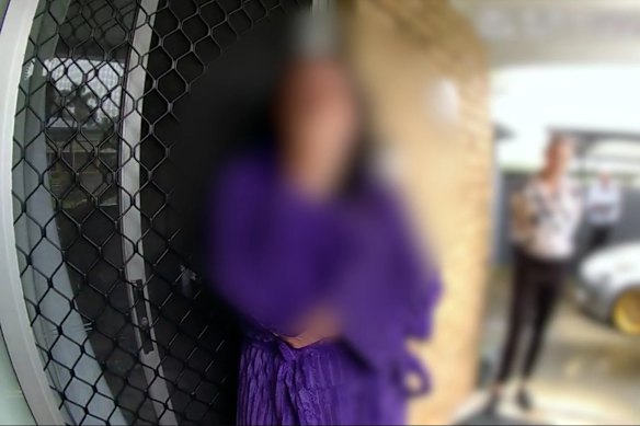 Police shared an image of the arrest, which came more than a year after the man’s death.