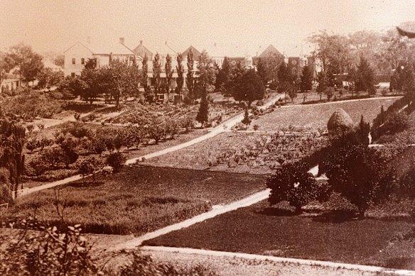 Abbotsford Convent in the 1890s.