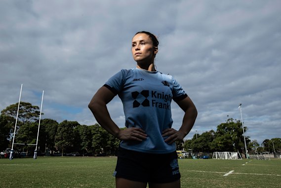 Desiree Miller will play in the NRLW grand final on Saturday,