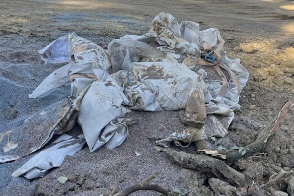 The industrial waste dumped in Diamond Creek included rubbish from construction sites around Melbourne’s north-east.