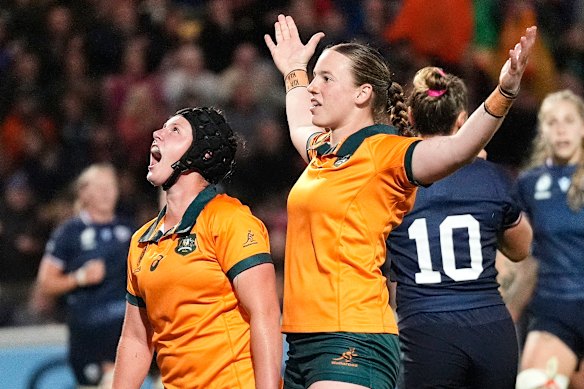Teenage Wallaroos fullback Caitlyn Halse was outstanding the Rugby World Cup, where a 31-all draw with rivals USA saw Australia make the quarter-finals. They were then knocked out by Canada.
