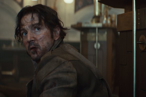 Cassian Andor (Diego Luna) in Andor.