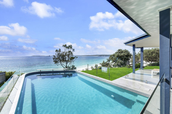 TCI Renewables chairman Jim Cooney has sold his Hyams Beach weekend home for $6 million.