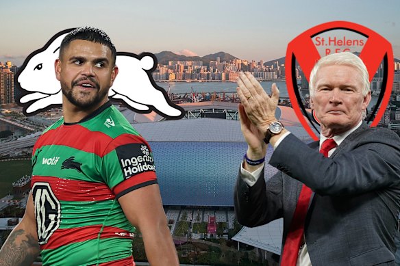 South Sydney and St Helens want to play in Hong Kong during the 2027 Global Round.