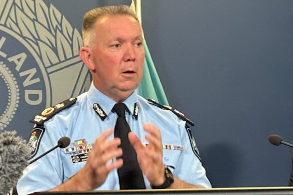 Acting Commissioner Shane Chelepy speaks about the review into staff shortages and burnout.