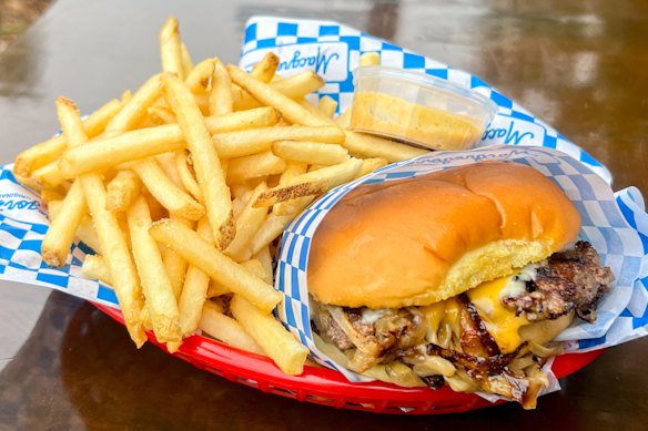 The burgers at Macgregor's are excellent but so are the beef tallow fries.