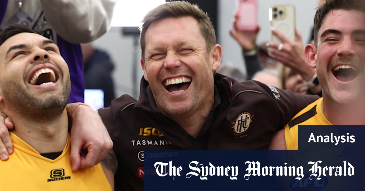 Sam Mitchell has his side back into a preliminary final to take on the Geelong Cats. Josh Weddle speaks about him, Jai Newcombe and Jack Gunston shine