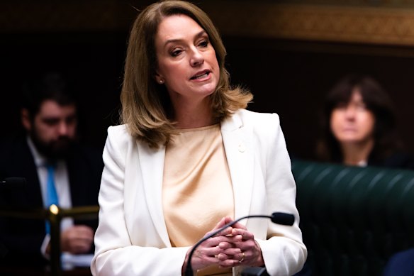 “Listening was awful” … NSW Opposition Leader Kellie Sloane. 