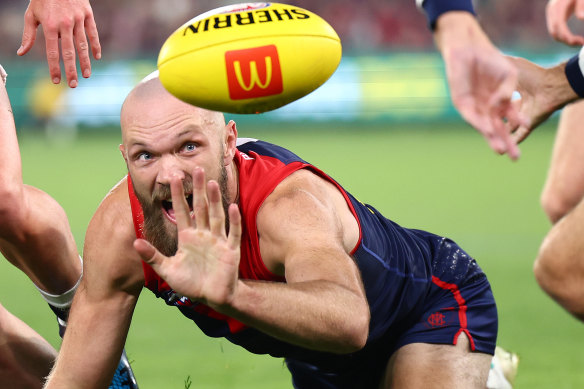 Max Gawn is 1  of the game’s large  characters, but we lone  saw it erstwhile   Melbourne started winning.