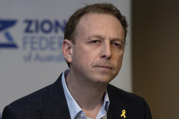 Politics tamfitronics Zionist Federation of Australia president and ABL partner Jeremy Leibler.