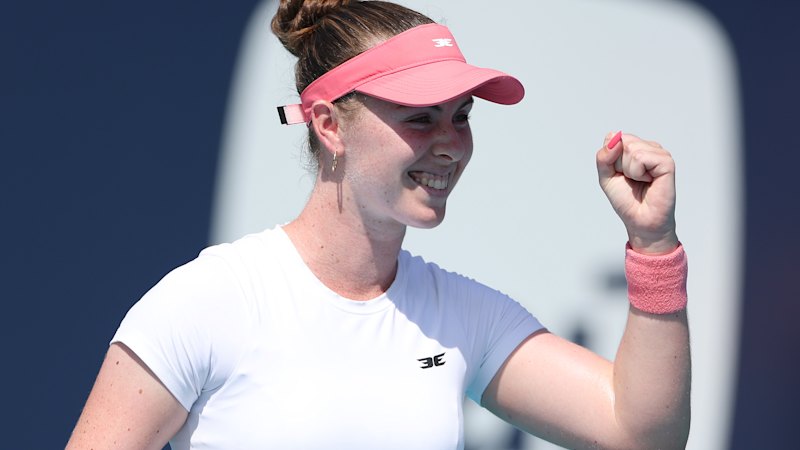 Australian tennis star rises after wins against Naomi Osaka and Jasmine Paolini