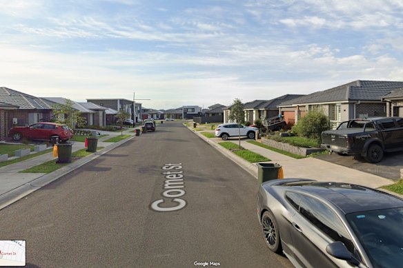 The woman’s body was discovered in her bedroom in her home on Comet Street in Melonba, in Sydney’s west, on Saturday. 