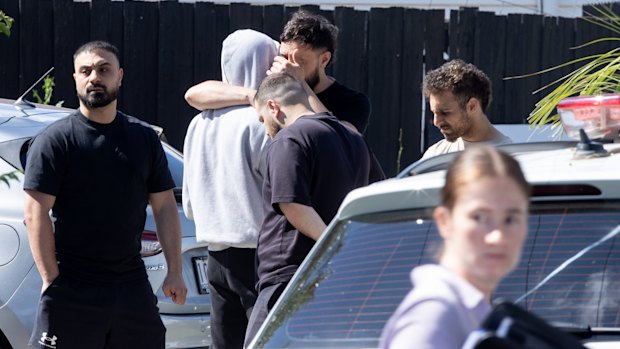 Police are still determining whether the death is suspicious.