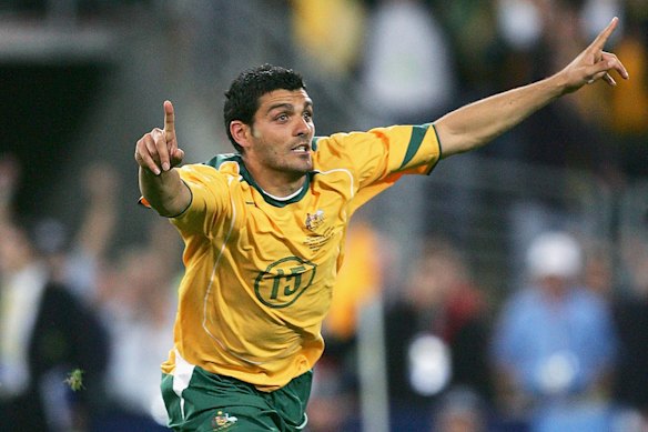 John Aloisi gets the party started on one of Australian sport’s greatest nights.