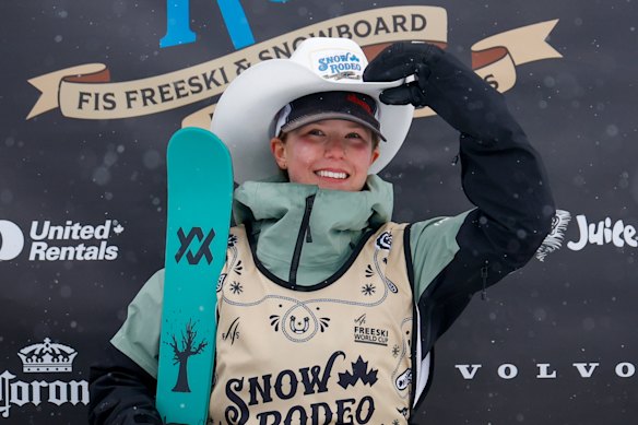 15-year-old Australian Indra Brown is currently the world No.1 in freeski halfpipe.