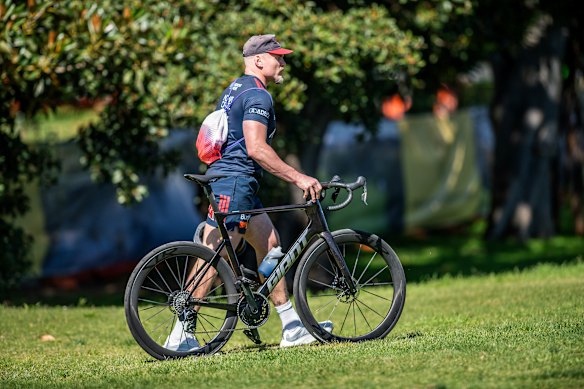 Angus Crichton will return for the Roosters on Saturday.