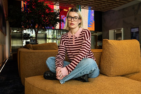 Grace McClelland said working for a fast-fashion company led to her making content about sustainable consumption.