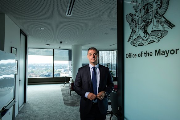 Liverpool mayor Ned Mannoun on Friday.