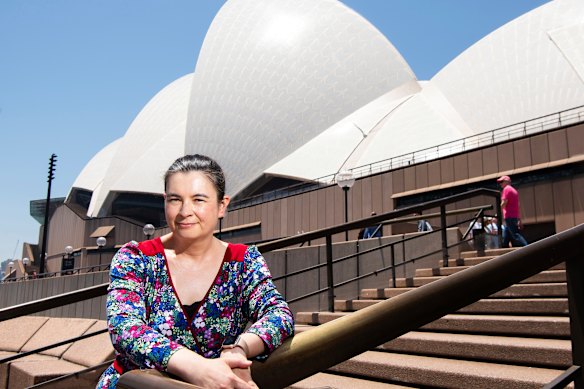 Amber Glynn is now a business analyst at the Sydney Opera House, which she describes as the “best place to work in the universe”.