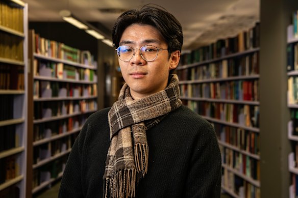 Engineering student Eamonn Lee moved schools to study the science subjects he would need to enrol in his degree. 