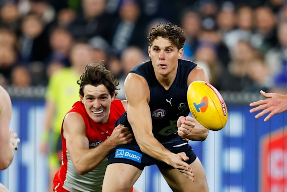 Charlie Curnow will play for the Swans in 2026.