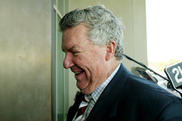 Senator Ron Boswell at Federal Parliament in 2005.