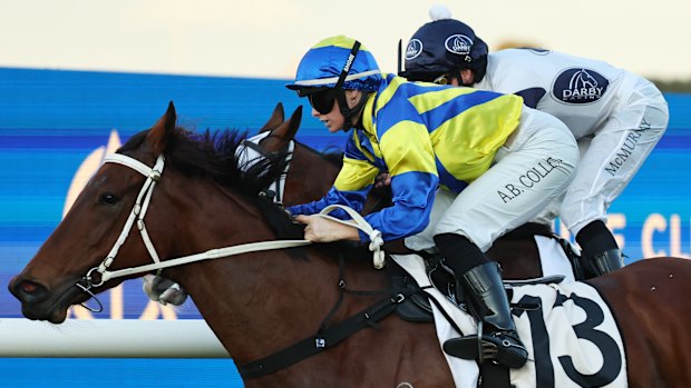 Lady Extreme wins at Rosehill in June.